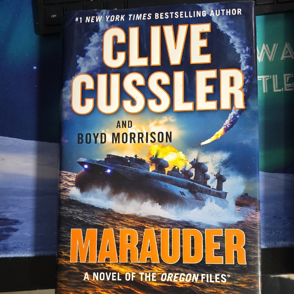 'Marauder' Coffee Table Book - Blue and Orange Cover (Grandma #1)